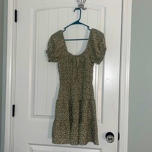 Sundress, green and white, small